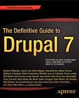 Couverture Definitive Guide to Drupal 7